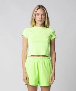 MASSIVE WOMENS BABY TEE - NEON Best Sellers