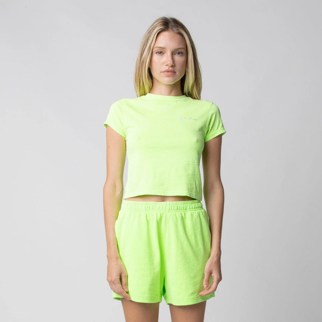 MASSIVE Bundles WOMENS BABY TEE + JERSEY SHORTS - NEON - BUNDLE 4 MASSIVE Bundles WOMENS BABY TEE + JERSEY SHORTS - NEON - BUNDLE