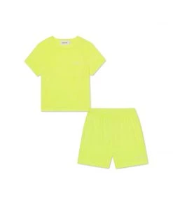 MASSIVE Bundles WOMENS BABY TEE + JERSEY SHORTS - NEON - BUNDLE