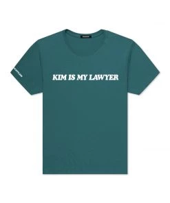 MASSIVE WOMEN'S BOYFRIEND TEE - KIM IS MY LAWYER - SEASONAL