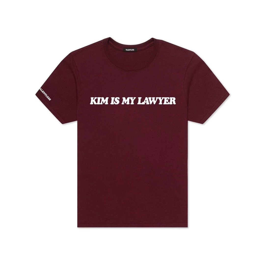 MASSIVE WOMEN'S BOYFRIEND TEE - KIM IS MY LAWYER 21 MASSIVE WOMEN'S BOYFRIEND TEE - KIM IS MY LAWYER