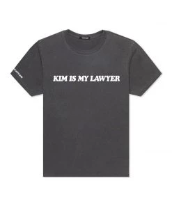 MASSIVE WOMEN'S BOYFRIEND TEE - KIM IS MY LAWYER 31 MASSIVE WOMEN'S BOYFRIEND TEE - KIM IS MY LAWYER