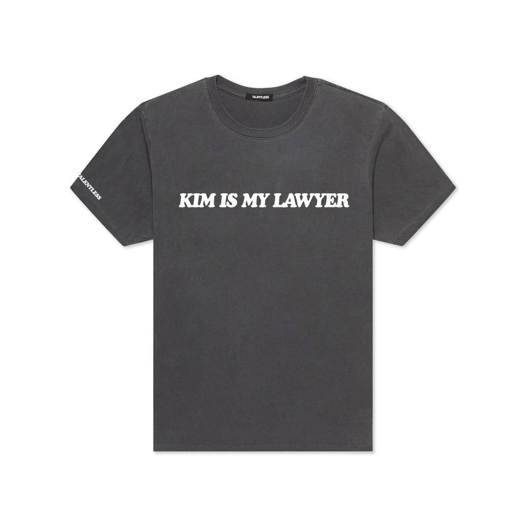 MASSIVE WOMEN'S BOYFRIEND TEE - KIM IS MY LAWYER 12 MASSIVE WOMEN'S BOYFRIEND TEE - KIM IS MY LAWYER
