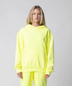 TALENTLESS WOMENS LIGHTWEIGHT HOODIE - NEON
