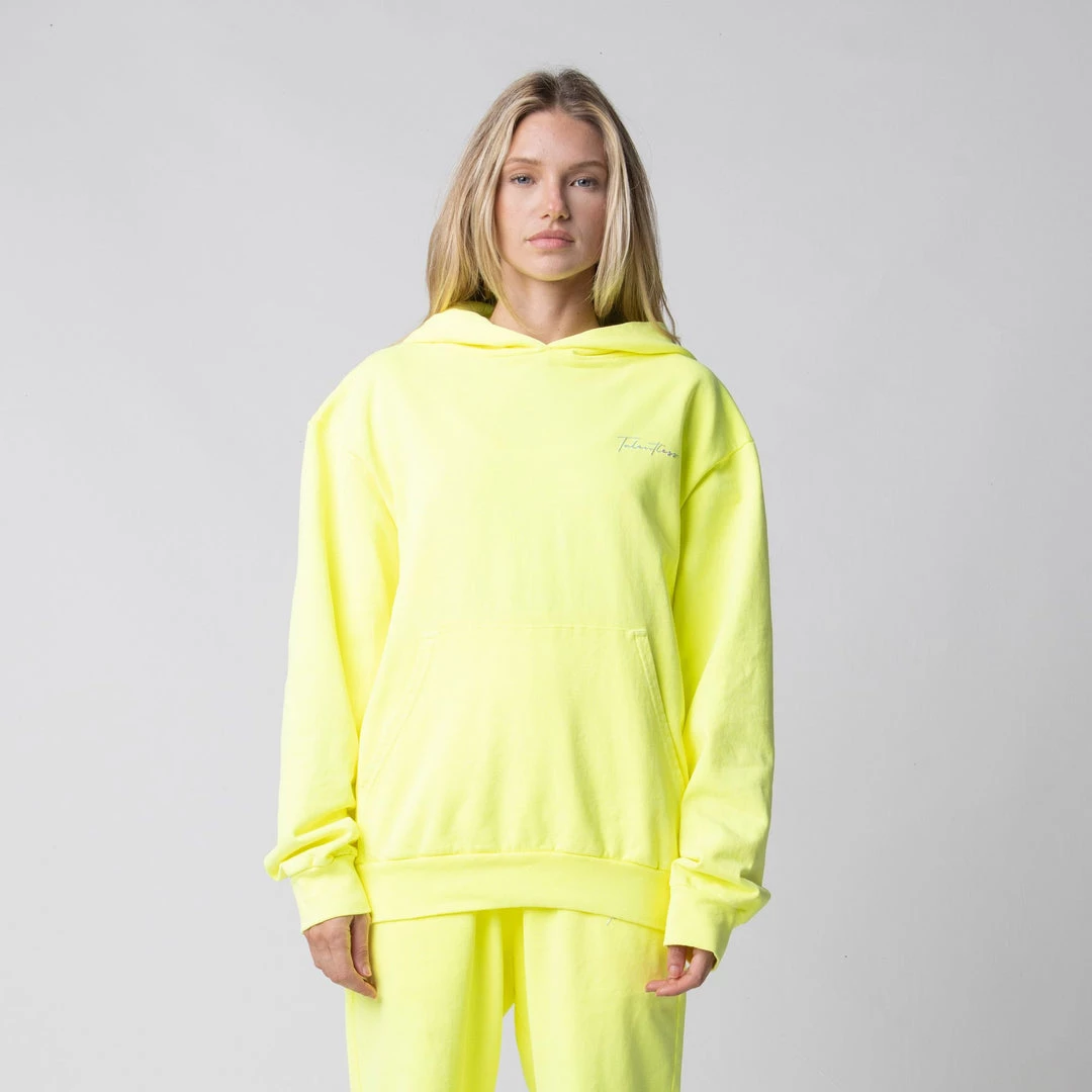 TALENTLESS WOMENS LIGHTWEIGHT HOODIE - NEON 4 TALENTLESS WOMENS LIGHTWEIGHT HOODIE - NEON
