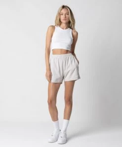 MASSIVE WOMENS MODAL CROP TEE + LIGHTWEIGHT JERSEY SHORTS - BUNDLE