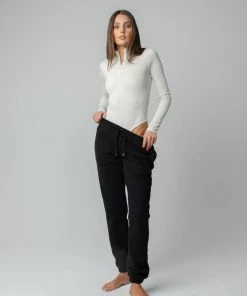 MASSIVE Best Sellers RIB ZIP FRONT BODYSUIT