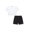 MASSIVE WOMENS MODAL CROP TEE + LIGHTWEIGHT JERSEY SHORTS - BUNDLE