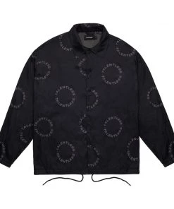 MASSIVE CIRCLE LOGO COACHES JACKET