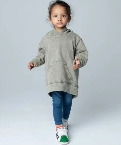 MASSIVE KIDS HOODIE - GRANITE WASH
