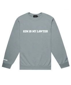 TALENTLESS KIM IS MY LAWYER CREWNECK - PASTEL Crewnecks