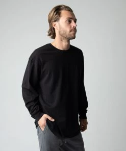 MASSIVE MENS DROP SHOULDER LONG SLEEVE TEE