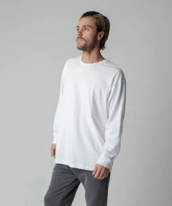 MASSIVE MENS DROP SHOULDER LONG SLEEVE TEE