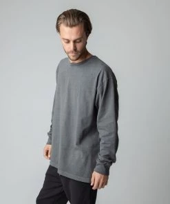 MASSIVE MENS DROP SHOULDER LONG SLEEVE TEE