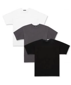 MASSIVE MENS DROP SHOULDER TEE - 3 PACK Best Sellers