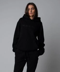 TALENTLESS MENS HOODIE - CIRCLE LOGO EMBROIDERED 55 TALENTLESS MENS HOODIE - CIRCLE LOGO EMBROIDERED