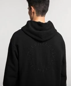 TALENTLESS MENS HOODIE - CIRCLE LOGO EMBROIDERED 57 TALENTLESS MENS HOODIE - CIRCLE LOGO EMBROIDERED