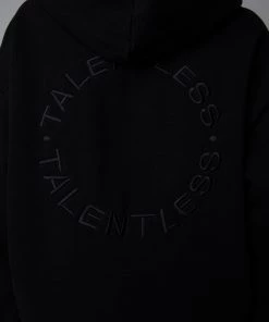 TALENTLESS MENS HOODIE - CIRCLE LOGO EMBROIDERED 61 TALENTLESS MENS HOODIE - CIRCLE LOGO EMBROIDERED