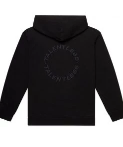 TALENTLESS MENS HOODIE - CIRCLE LOGO EMBROIDERED 53 TALENTLESS MENS HOODIE - CIRCLE LOGO EMBROIDERED