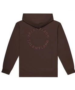 TALENTLESS MENS HOODIE - CIRCLE LOGO EMBROIDERED 52 TALENTLESS MENS HOODIE - CIRCLE LOGO EMBROIDERED