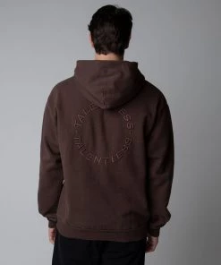 TALENTLESS MENS HOODIE - CIRCLE LOGO EMBROIDERED 49 TALENTLESS MENS HOODIE - CIRCLE LOGO EMBROIDERED