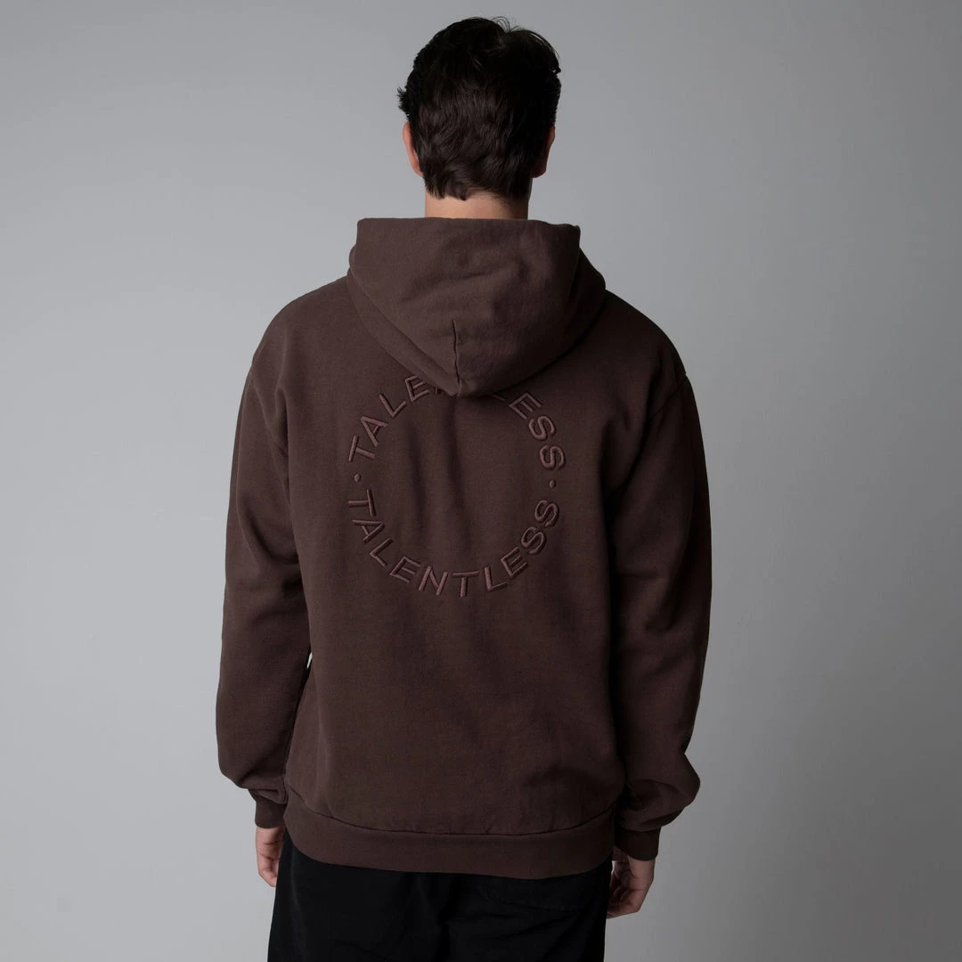 TALENTLESS MENS HOODIE - CIRCLE LOGO EMBROIDERED 20 TALENTLESS MENS HOODIE - CIRCLE LOGO EMBROIDERED