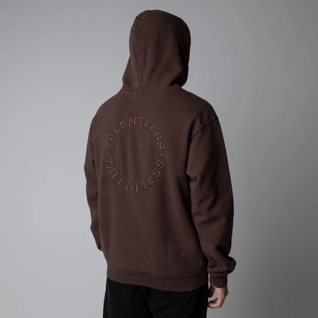 TALENTLESS MENS HOODIE - CIRCLE LOGO EMBROIDERED 19 TALENTLESS MENS HOODIE - CIRCLE LOGO EMBROIDERED