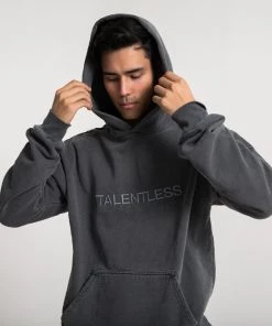 TALENTLESS MENS HOODIE - CIRCLE LOGO EMBROIDERED 35 TALENTLESS MENS HOODIE - CIRCLE LOGO EMBROIDERED