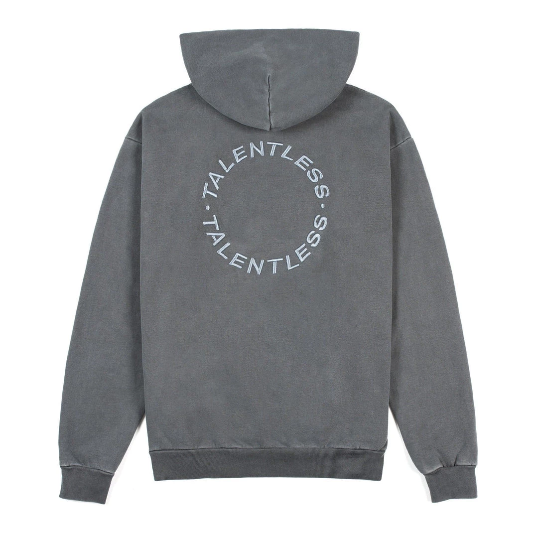 TALENTLESS MENS HOODIE - CIRCLE LOGO EMBROIDERED 8 TALENTLESS MENS HOODIE - CIRCLE LOGO EMBROIDERED