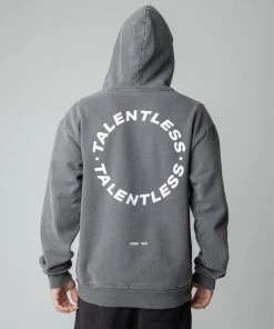TALENTLESS MENS HOODIE - CIRCLE LOGO