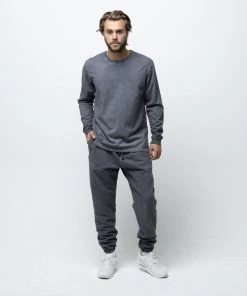 MASSIVE MENS LONG SLEEVE TEE - OIL STAIN Tees