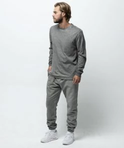 MASSIVE MENS LONG SLEEVE TEE - OIL STAIN Tees