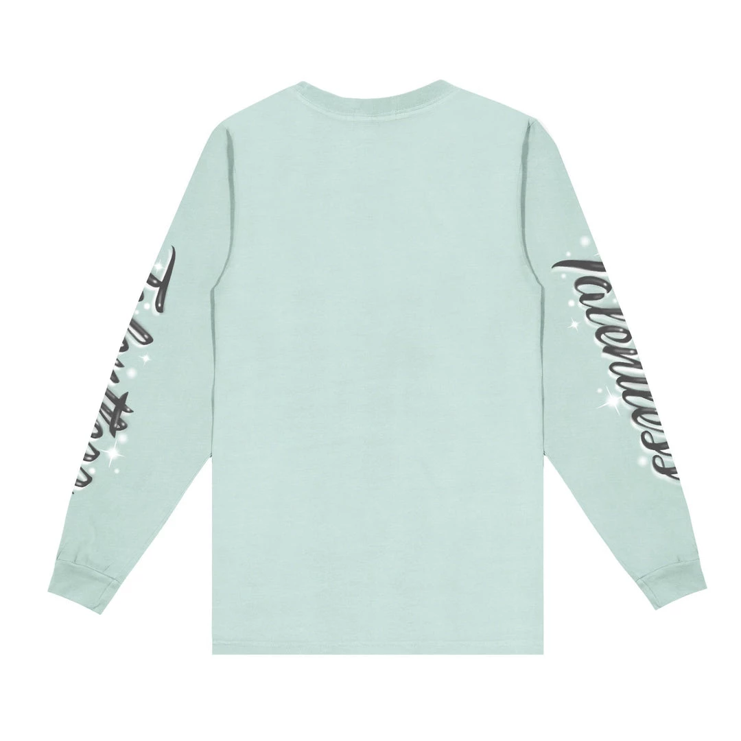 MASSIVE MENS LONG SLEEVE TEE - PASTEL AIRBRUSH Best Sellers 4 MASSIVE MENS LONG SLEEVE TEE - PASTEL AIRBRUSH Best Sellers