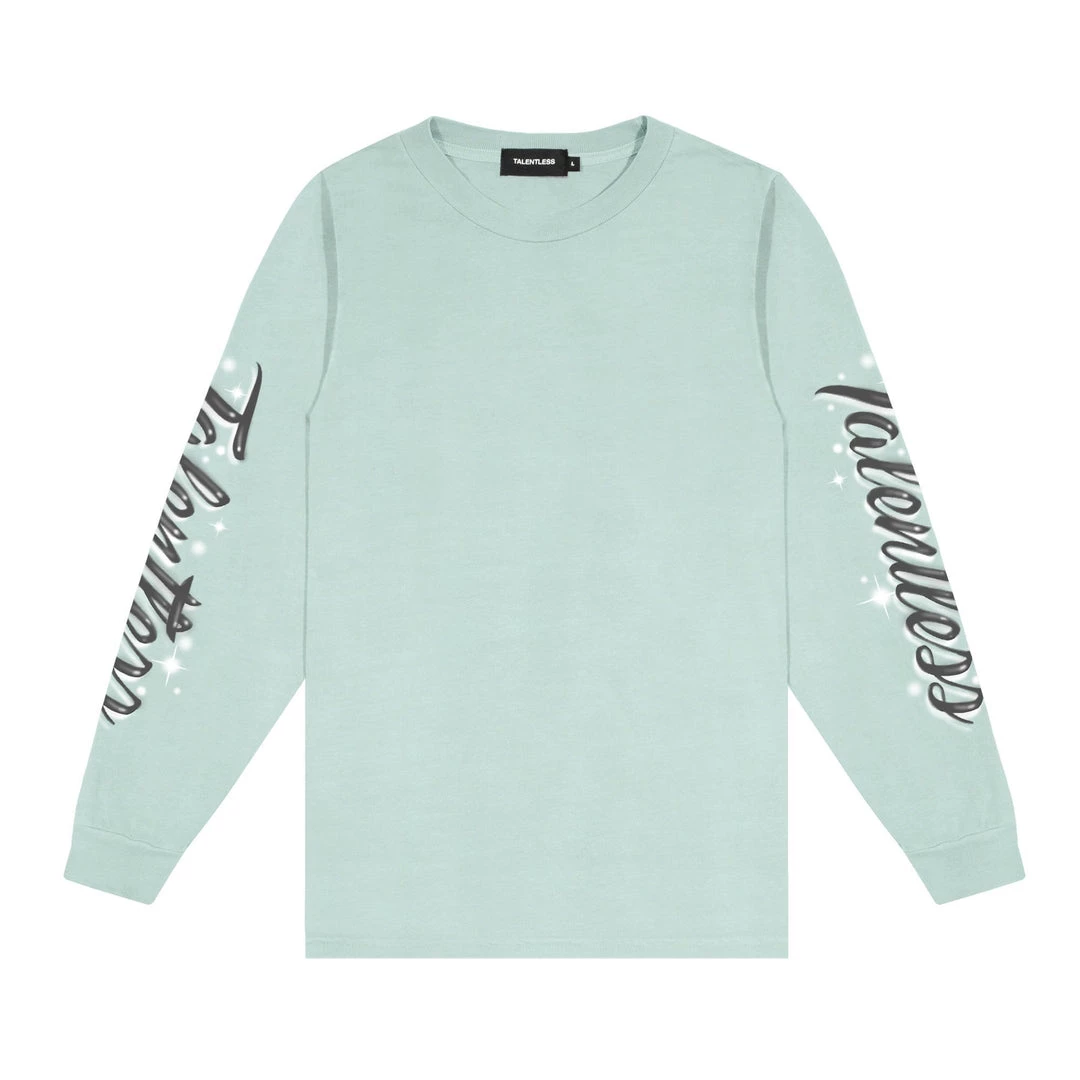 MASSIVE MENS LONG SLEEVE TEE - PASTEL AIRBRUSH Best Sellers 3 MASSIVE MENS LONG SLEEVE TEE - PASTEL AIRBRUSH Best Sellers