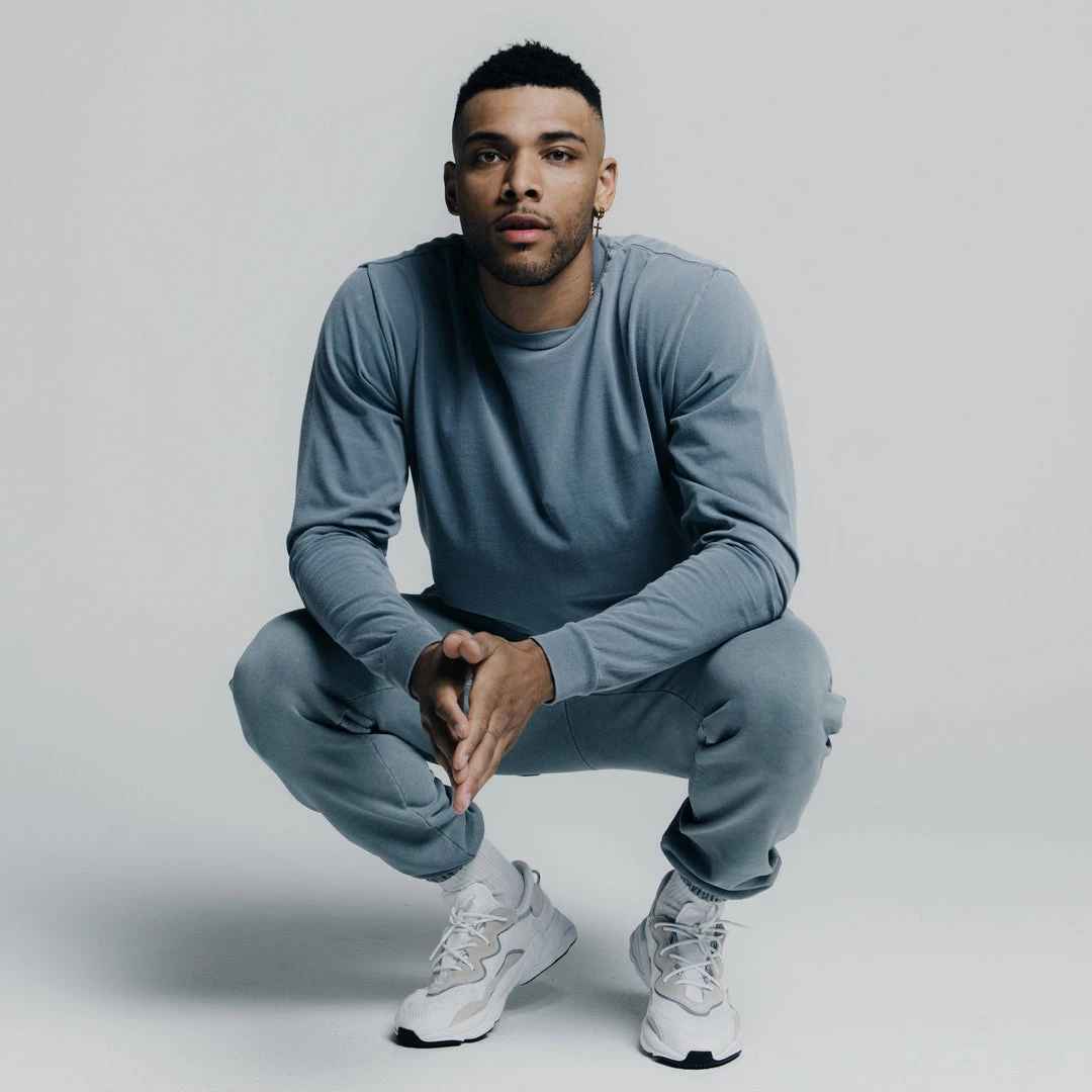 MASSIVE MENS LONG SLEEVE TEE - PASTEL 21 MASSIVE MENS LONG SLEEVE TEE - PASTEL