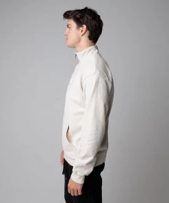 MASSIVE Hoodies MENS MOCK HALF-ZIP SWEATSHIRT