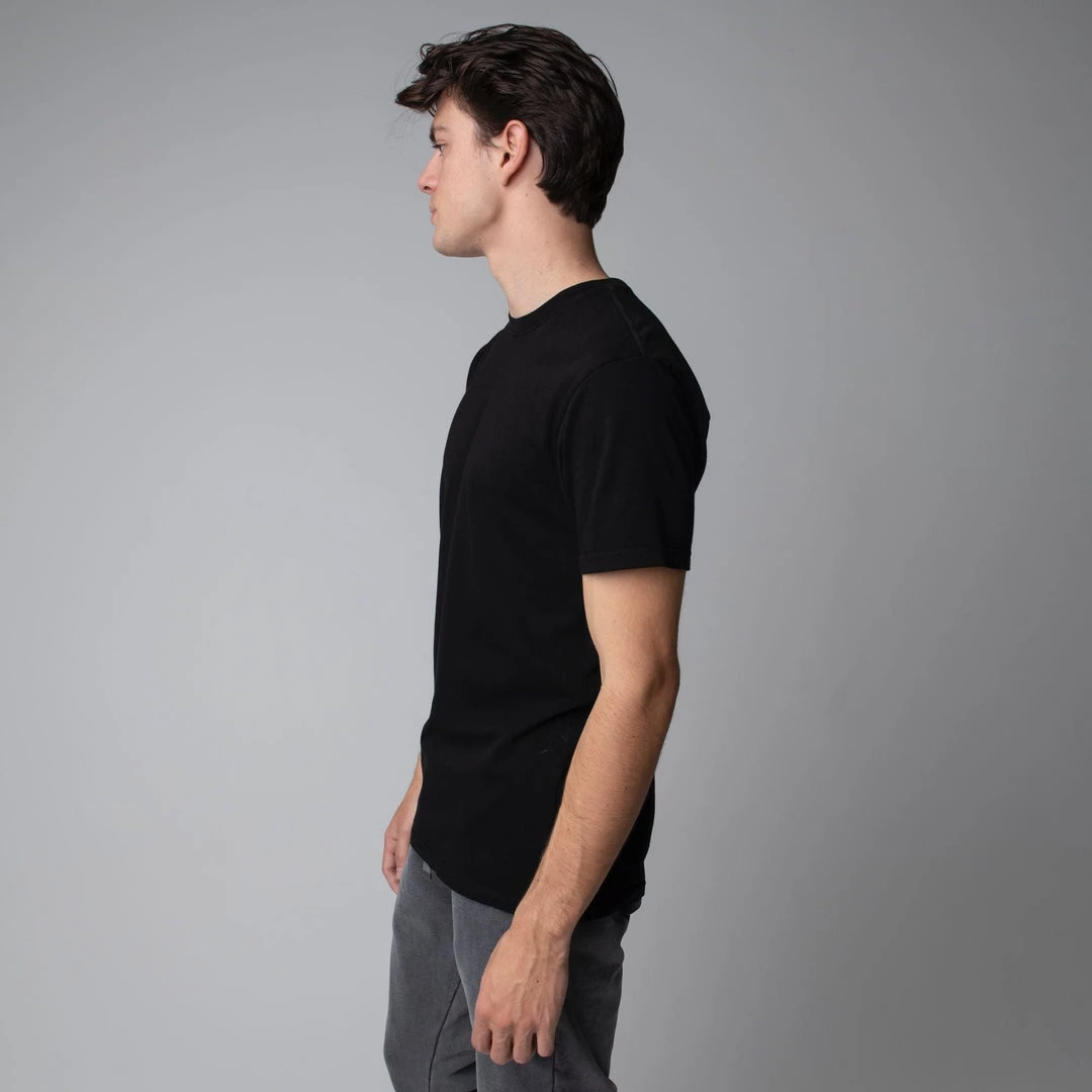 MASSIVE MENS PREMIUM TEE 3 PACK - PITCH BLACK 6 MASSIVE MENS PREMIUM TEE 3 PACK - PITCH BLACK