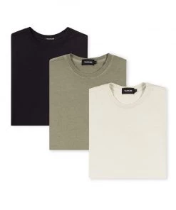 MASSIVE MENS PREMIUM TEE 3 PACK - SEASONAL DUSTY OLIVE Best Sellers 15 MASSIVE MENS PREMIUM TEE 3 PACK - SEASONAL DUSTY OLIVE Best Sellers