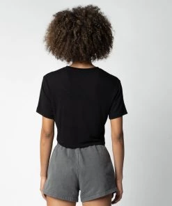 MASSIVE ONE SIZE FITS ALL CROP MODAL TEE Best Sellers