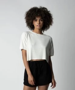 MASSIVE ONE SIZE FITS ALL CROP MODAL TEE Best Sellers