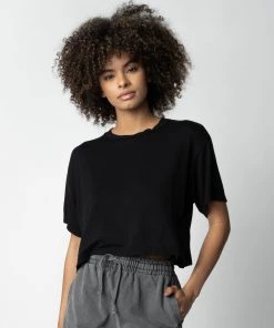 MASSIVE ONE SIZE FITS ALL CROP MODAL TEE Best Sellers