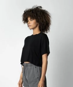 MASSIVE ONE SIZE FITS ALL CROP MODAL TEE Best Sellers