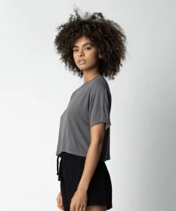 MASSIVE ONE SIZE FITS ALL CROP MODAL TEE Best Sellers