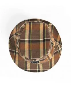MASSIVE PLAID BUCKET HAT - MID CENTURY
