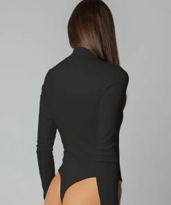 MASSIVE Best Sellers RIB ZIP FRONT BODYSUIT