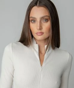 MASSIVE Best Sellers RIB ZIP FRONT BODYSUIT