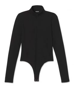 MASSIVE Best Sellers RIB ZIP FRONT BODYSUIT