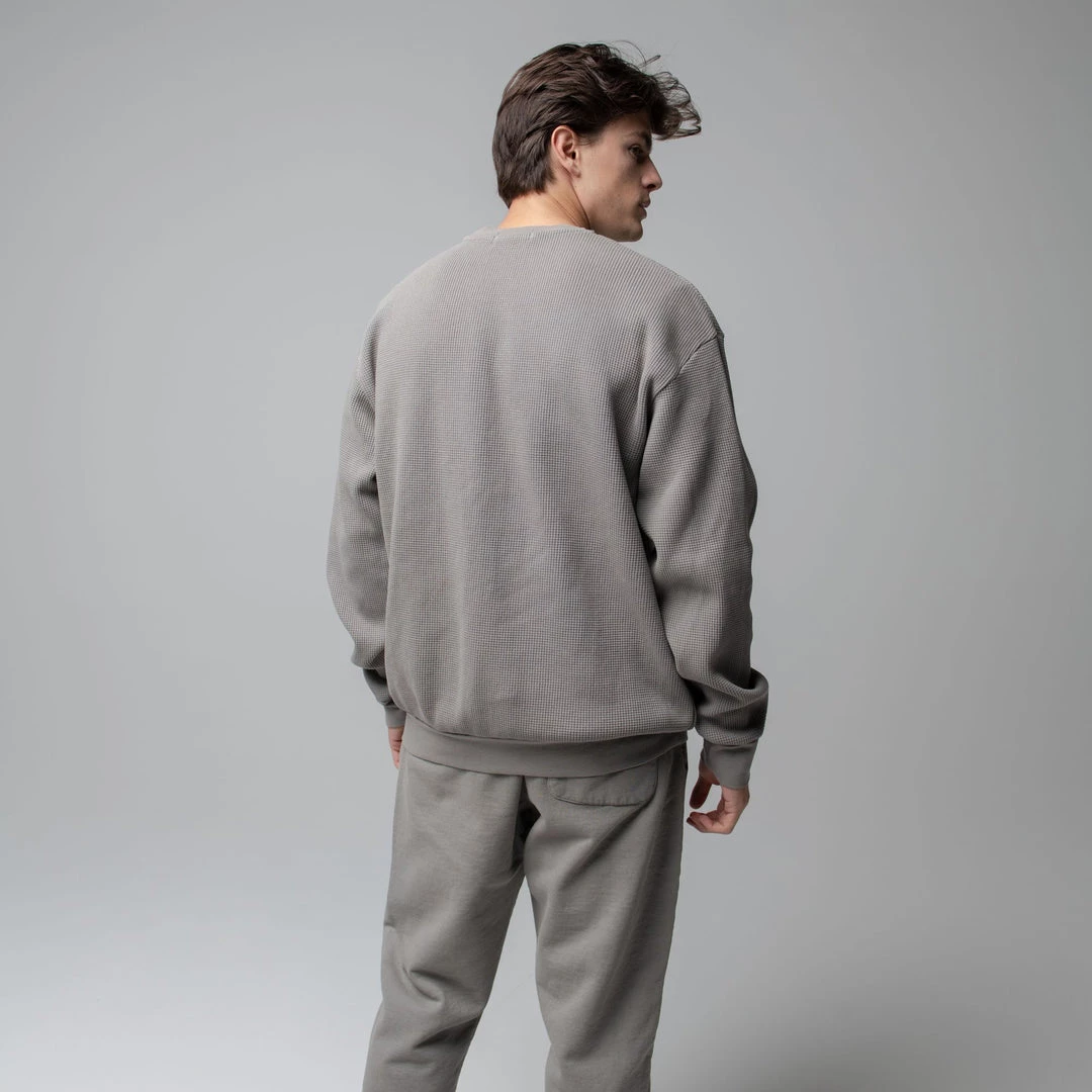 MASSIVE MENS THERMAL CREWNECK - MID CENTURY 15 MASSIVE MENS THERMAL CREWNECK - MID CENTURY