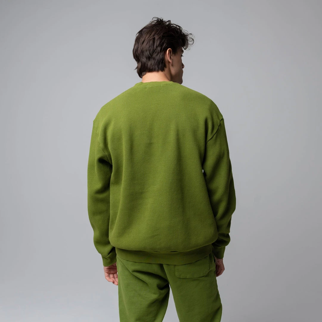 MASSIVE MENS THERMAL CREWNECK - MID CENTURY 6 MASSIVE MENS THERMAL CREWNECK - MID CENTURY