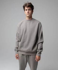 MASSIVE MENS THERMAL CREWNECK - MID CENTURY 26 MASSIVE MENS THERMAL CREWNECK - MID CENTURY